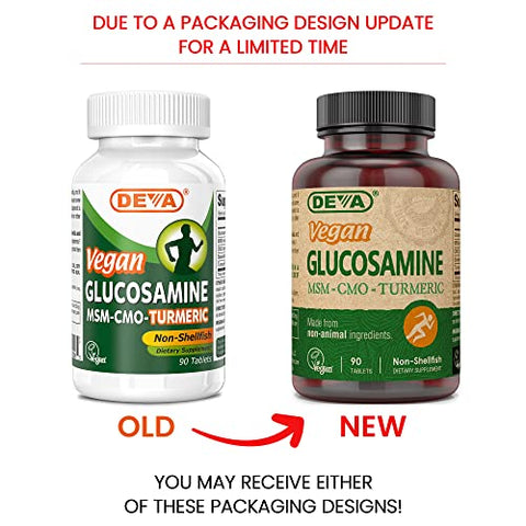 Vegan Glucosamina-MSM-CMO: Suporte para articulações saudáveis em cápsulas veganas - DEVA