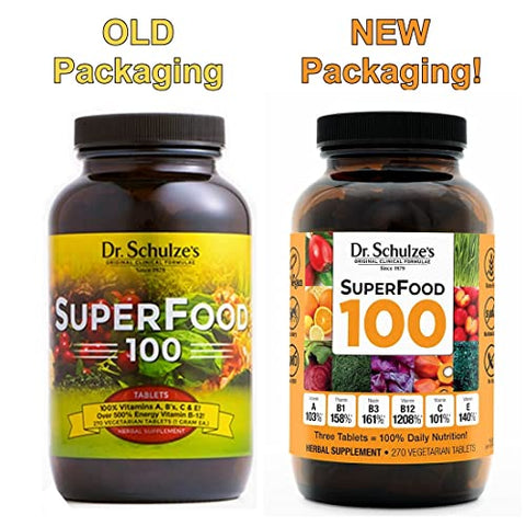 Dr. Schulze's - Dr. Schulze’s | SuperFood 100 | Vitamina | 100g | Energia e Nutrição