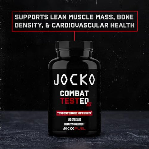 Test Booster for Men – Aumento Natural de Resistência e Energia – Marca Jocko Fuel - Jocko Fuel