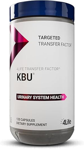 KBU – Suporte Urinário com Fator de Transferência para a Bexiga | 60 cápsulas | 500mg | Marca 4Life - 4Life