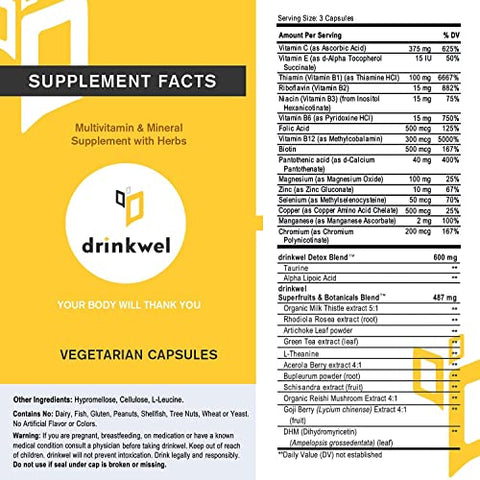 drinkwel - Drinkwel para Ressacas, Suporte ao Fígado – Potencialize sua recuperação!