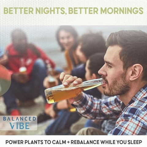 Balanced Vibe - Suplemento Orgânico 7-em-1 para Saúde Intestinal | Suporte Digestivo para Homens e Mulheres | Recuperação Pós-Festa | Reduz Inchaço, Promove Digestão Ideal | Suporte Intestinal