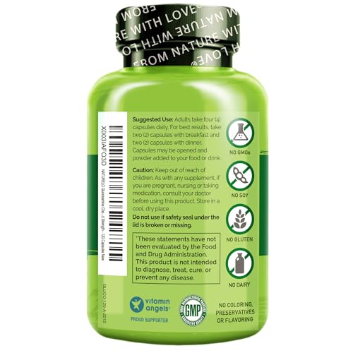 Glucosamina Condroitina MSM com Boswellia e Vitamina C – Suplemento para Suporte das Articulações – 120 Cápsulas - NATURELO