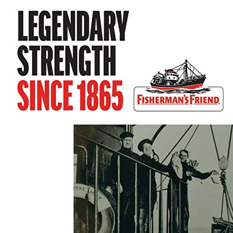Fisherman's Friend - Fisherman’s Friend Pastilhas para Tosse, Supressor de Tosse e Pastilhas para Dor de Garganta, Original Extra Forte, 10mg de Mentol, 480 Pastilhas (12 Pacotes de 40)