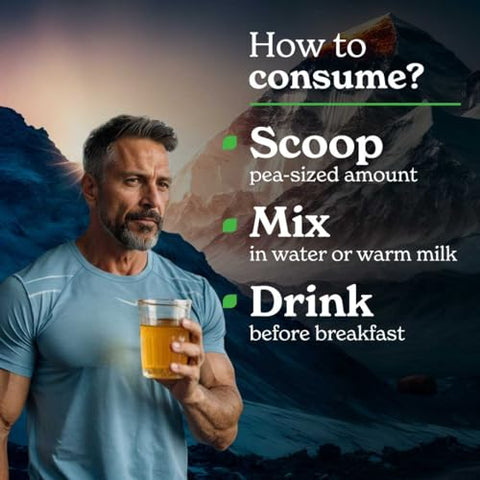 Better Alt - Shilajit Resina Pura do Himalaia – Alta Potência Grau Ouro para Homens – 100g