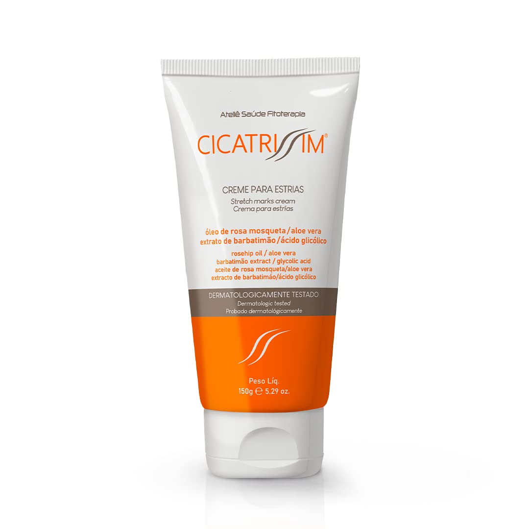 Creme Removedor de Estrias Profundas – Fórmula Inovadora com Ingredientes Naturais Poderosos da Flora Brasileira – Para Todas as Estrias - Cicatrissim