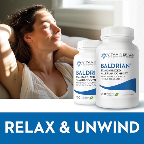 Vitaminerals - Baldrian® Original Relaxante Natural Padronizado Valeriana (250g)