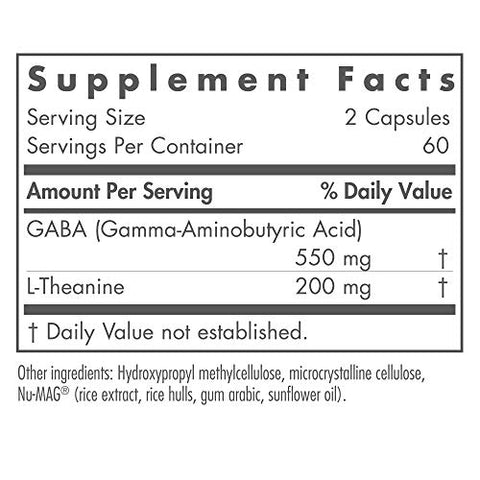 ZenMind – Suporte para Calma, Dia ou Noite, GABA, L-Theanine, Cápsulas Vegetarianas – 120 Unidades - Nutricology