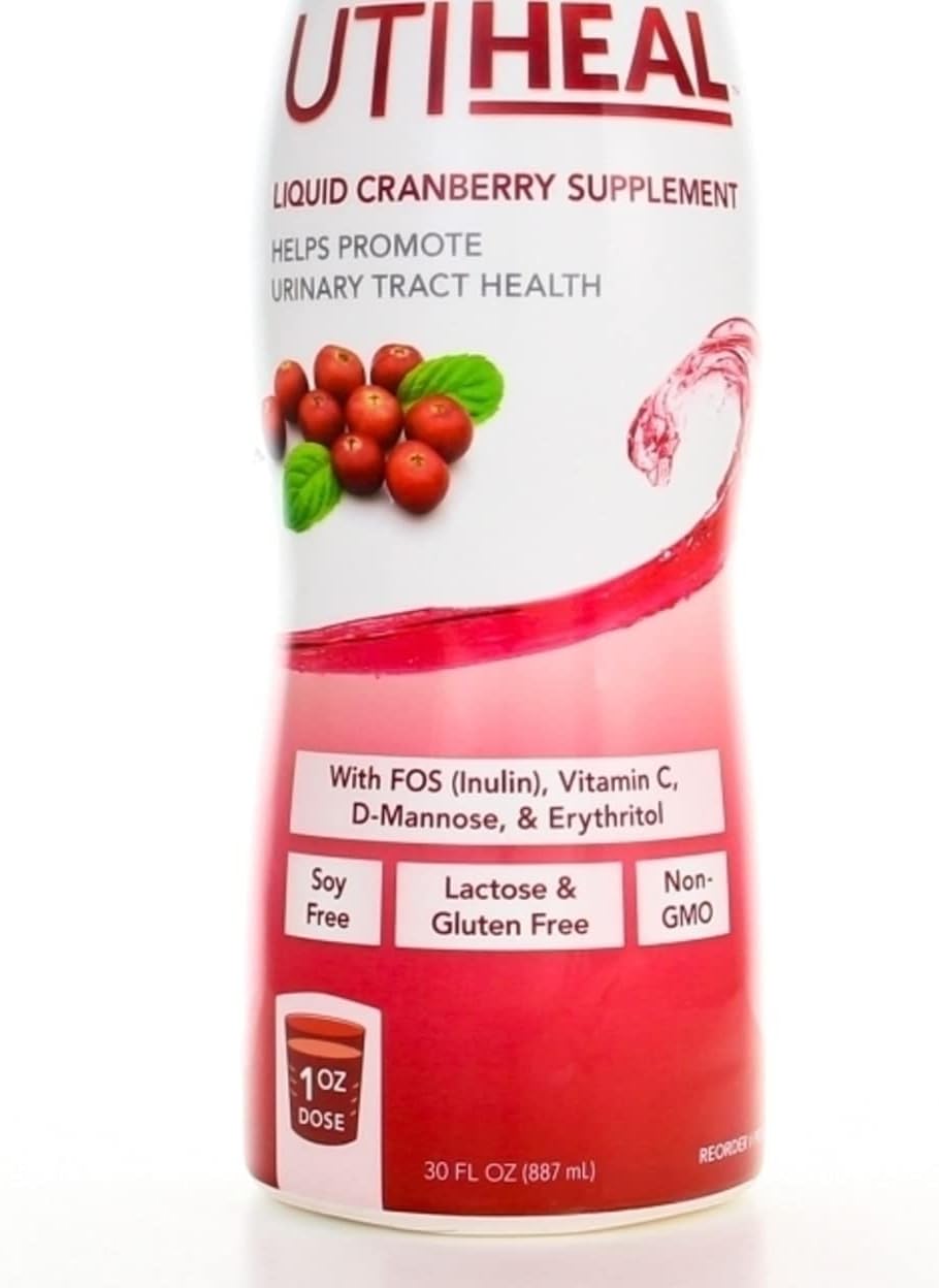 DermaRite - Dermarite Industries – Suplemento Líquido de Cranberry Ut Heal – 100ml