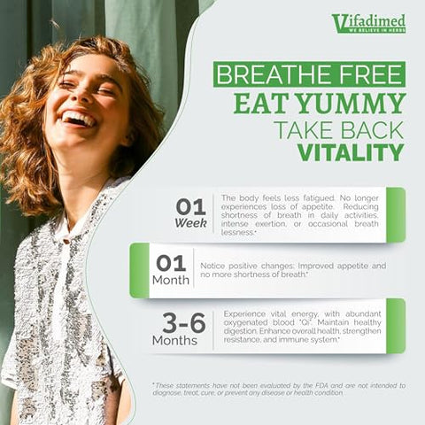 VIFADIMED - Astragalus – Extrato Herbal 9600mg, Dose Diária de 640mg. Estimulante de Apetite, Suporte ao Metabolismo, Absorção de Nutrientes, Oxigenação Sanguínea, Suporte Imunológico. Reduz a Fadiga Corporal. Vitalidade – 15g