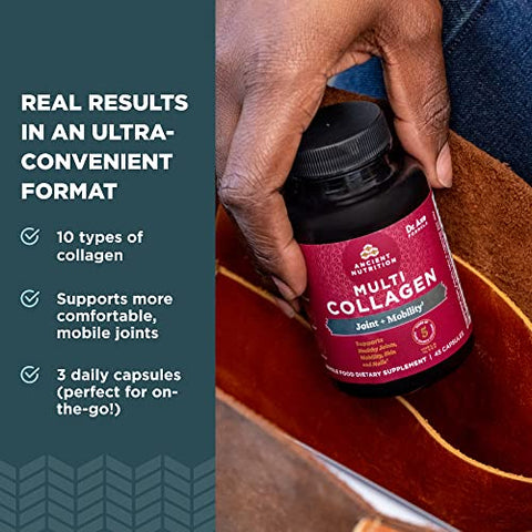 Cápsulas de Colágeno para Suporte Articular, 90 Ct, Mobilidade Articular, Suporte para Articulações e Pele - Ancient Nutrition