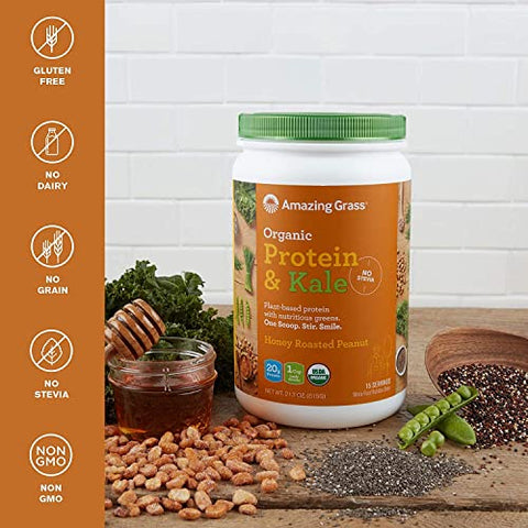 Generic - Amazing Grass | Proteína em Pó | 100% Natural | 30g de Proteína por Porção | Energia e Nutrição para o seu Dia | Marca Amazing Grass