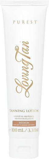 Loção Bronzeadora Pura Média 97% Orgânica – Autobronzeador sem Sol - Loving Tan