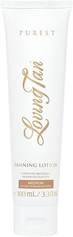 Loção Bronzeadora Pura Média 97% Orgânica – Autobronzeador sem Sol - Loving Tan
