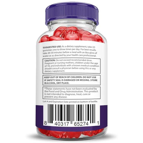 Justified Laboratories - (2 Pacotes) Gomas Ketocalm Nutrition Keto ACV Fórmula Avançada 1000MG Keto Calm Nutrition Gomas Keto de Vinagre de Maçã Formuladas com Pó de Romã e Beterraba B12 Vegan