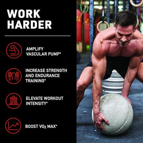 PRE-7 Pó Pré-Treino – Melhor pré-treino para Homens – Aumente Energia, Foco e VO2 máx, Ganhe Força e Resistência nos Treinos, Suporte à Hidratação Durante atividades prolongadas - Novex Biotech