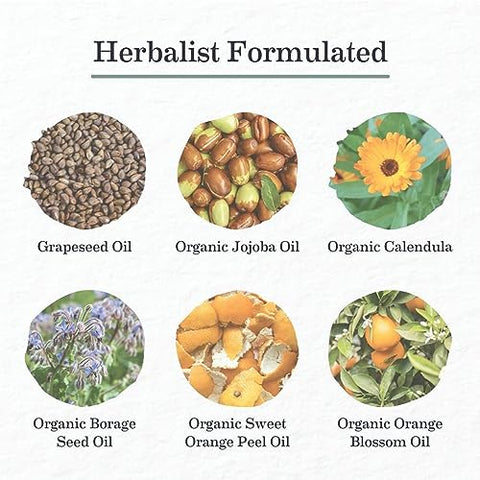 Óleo de Barriga Earth Mama para Pele Seca | Óleo Hidratante de Calêndula para Cuidados com a Pele, Estimula a Elasticidade Natural e Ajuda a Prevenir Estrias Durante a Gravidez e Pós-Parto, 4 ml