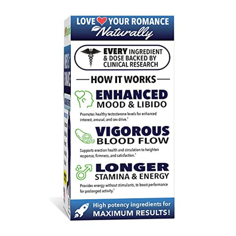 Pharmaganics - Dr. Stephanie’s Romance Masculino – Energia: Aumente sua vitalidade com o poder de Dr. Stephanie