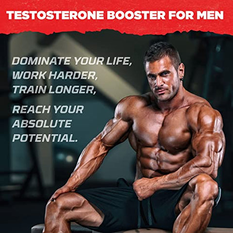 ZDRAVO NUTRITION - Suplemento de Testosterona para Homens – Aumento Muscular, Libido e Energia – Pílulas Potencializadoras Masculinas – Treino