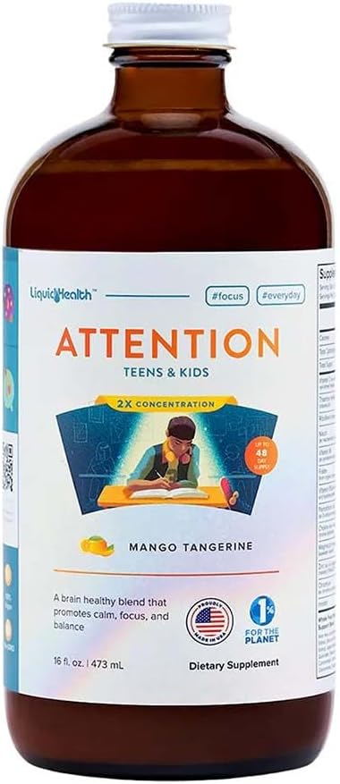 LIQUIDHEALTH - LiquidHealth Atendimento Multivitamínico Líquido para Crianças – Marca LiquidHealth
