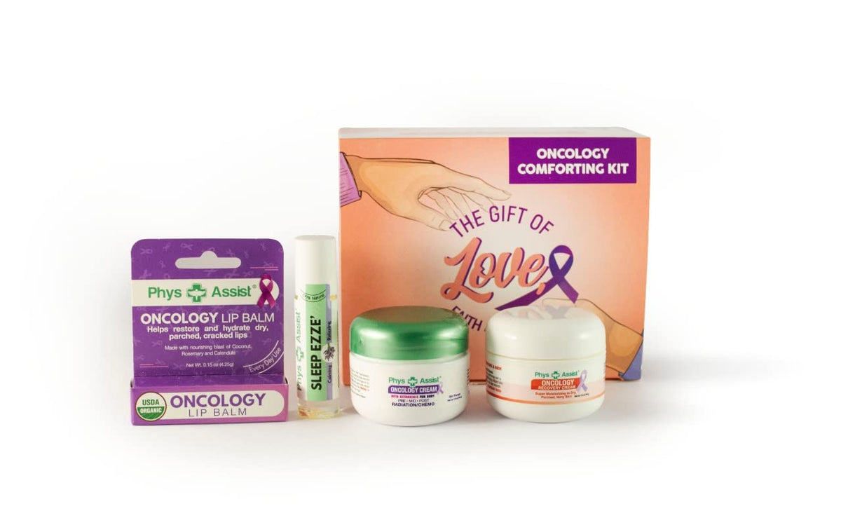 Kit Conforto para Quimioterapia: Alívio e Bem-estar durante o Tratamento | 100% Natural | Entrega Rápida - PhysAssist