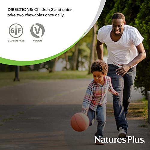 Animal Parade Multivitamínico Infantil Mastigável Sabor Uva – 90 Comprimidos em Formato de Animais – Promove Saúde - Natures Plus