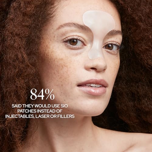 Beauty – Adesivo de Silicone Reutilizável para Testa e Sobrancelhas – Reduz Rugas, Linhas de Expressão e Marcas de Expressão – Preenchimento Rápido e Duradouro – 11s - SiO
