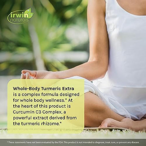 Curcumin C3 Complex – 120 Soft-Gels Líquidos – com Boswellia, Casca de Pinheiro Marítimo, MSM – 120 g - Irwin Naturals