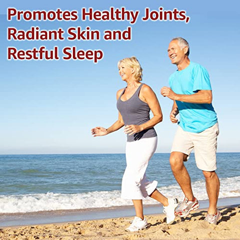 Procollagen - Vital Collagen: Suporte Articular, Auxílio para o Sono, Cuidados com a Pele/Peptídeos de Colágeno, Ácido Hialurônico, Glucosamina, Condroitina, Glicina, Magnésio, Boro