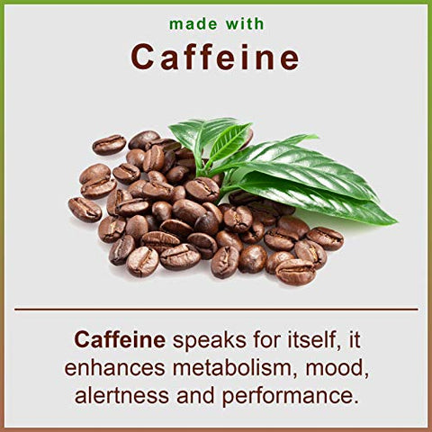 SmarterVitamins - (3 Pacotes) Pílulas Energéticas Inteligentes, 200mg Cafeína