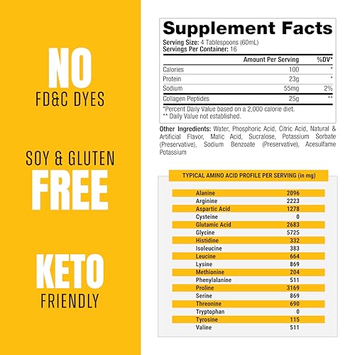 Amino23: Shots de Colágeno Líquido, 23g Proteína de Colágeno Promove Recuperação Pós-Exercício, Pele, Cabelo e Unhas Saudáveis - PROSUPPS