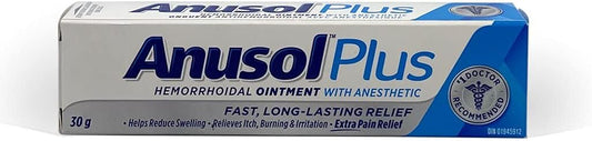 Anusol - ANUSOL Plus Pomada Hemorroidal Tratamento 30 g – Alívio Rápido