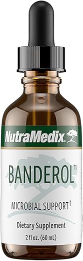 Banderol Tintura Herbal – Microbiana | 30ml | Marca NutraMedix - NutraMedix