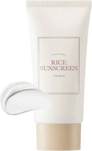 I'm from - [I’m from] Protetor Solar de Arroz 50ml, Físico, extrato de arroz 41%, Óxido de zinco não-nano, Amigo dos recifes, proteção solar para a pele