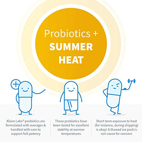 SFI Saúde Probióticos Digestivos para Homens – Melhor Marca de Probióticos para a Saúde Digestiva – 60 Cápsulas - Klaire Labs