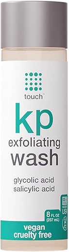 Keratosis Pilaris – Sabonete Esfoliante Corporal com Ácido Glicólico 15%%, Aloe Vera – 200ml - TOUCH