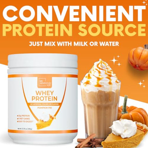 Whey Isolate – Proteína em Pó de Baixo Carboidrato para Mulheres – Adoçada com Stevia – Proteína Isolada para Crescimento Muscular – Pó de Proteína Limpa - My Adventure to Fit