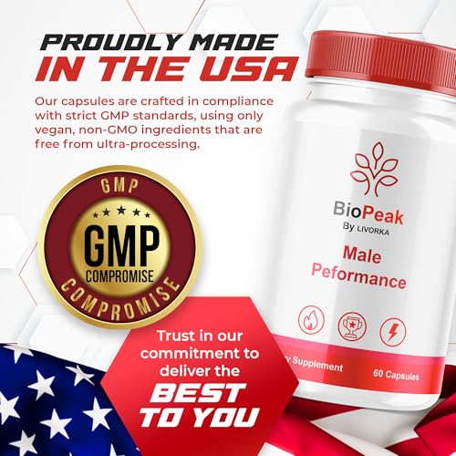 LIVORKA - (5 Pacotes) Cápsulas BioPeak, Fórmula Avançada de Suporte BioPeak (300 Cápsulas)