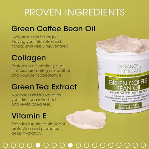 Creme Corporal Retinol Advanced Clinicals Óleo de Café Verde Slim – 200g