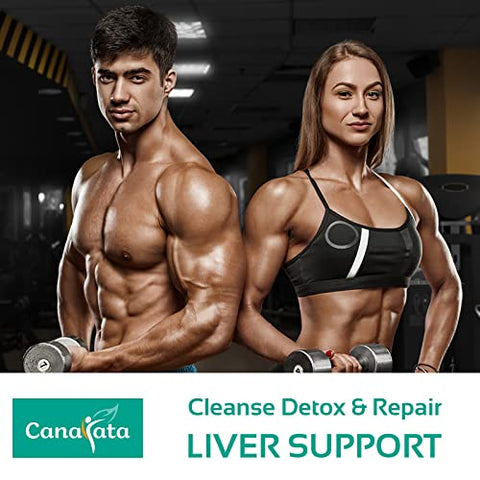 Canarata - TUDCA Liver Support 1000mg – 120 Cápsulas Veganas, Fórmula de TUDCA com Sais Biliares e Extrato de Cardo Mariano para Limpeza e Desintoxicação do Fígado