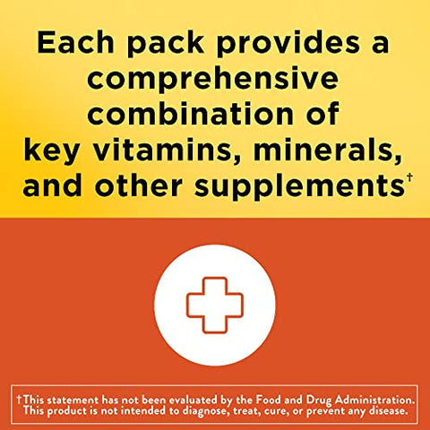 Daily Diabetes Health Pack – Suporte Nutricional para Diabetes, 30 Pacotes, 30 Dias de Fornecimento - Nature Made
