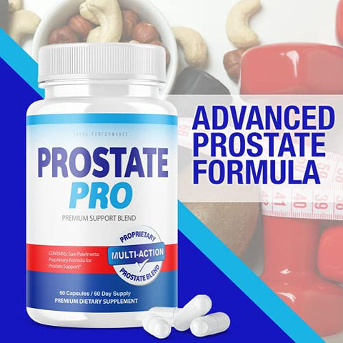 IDEAL PERFORMANCE - (2 Pacotes) Prostate Pro – Suplemento Avançado para Saúde da Próstata em Cápsulas (120 Unidades)
