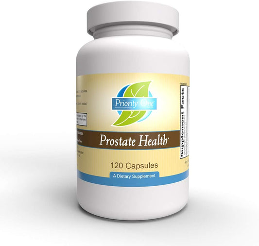 Vitamins – Saúde da Próstata 120 Cápsulas – Apoio à Próstata Saudável e Equilíbrio Hormonal Masculino na Faixa Normal com Benefícios Adicionais para a Próstata - Priority One