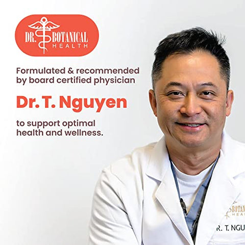 Dr. Botanical Health - Blend de Pó de Cogumelo Orgânico – Reishi, Lion’s Mane, Cordyceps e Chaga – Complexo de Extrato de Cogumelo, Pó de Blend de Cogumelo para Impulsionar a Imunidade