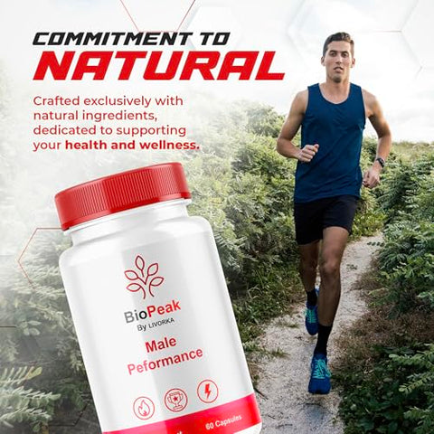 LIVORKA - (5 Pacotes) Cápsulas BioPeak, Fórmula Avançada de Suporte BioPeak (300 Cápsulas)