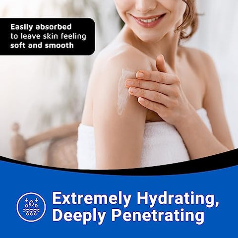 Loção Dermal Therapy Alpha Hydroxy – Hidratante Esfoliante de Alta Potência AHA para Pele Seca e Escamosa – 10% Ácido Láctico