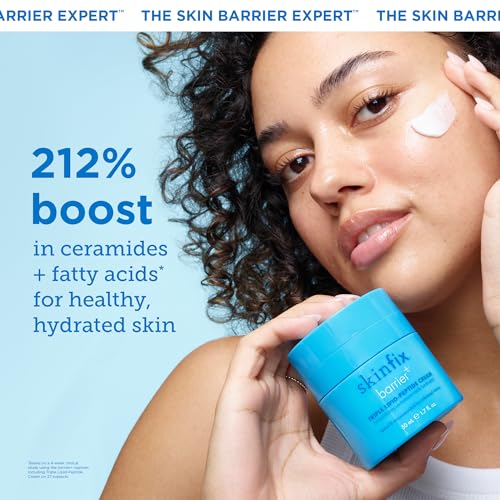 Creme Skinfix Barrier Triple Lipid-Peptide: Enriquecido com Lipídios, Peptídeos, Ácido Hialurônico e Manteiga de Karité para Iluminar, Firmar e Preencher, 50g
