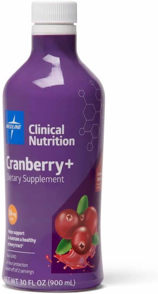 Cranberry Líquido Suplemento UTI, Frasco 30 ml – Marca Medline - Medline