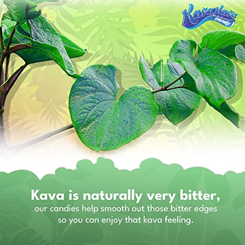 Kava Kava Candy – 8 Balas de Kava por Embalagem, Suplemento Relaxante de Extrato de Kava, Pílula Natural de Raiz de Kava para Alívio do Estresse, Estimula o Bom Humor – Creme de Coco - Ozia Originals