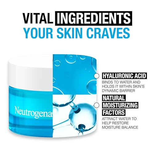Hydro Boost Kit de Cuidados com a Pele, Hidratante Facial em Gel Hydro Boost para Hidratação de 48 Horas, 50ml - Neutrogena